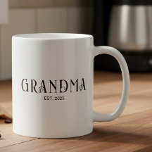 Fuente Negrita Moderna Abuela Establecida 