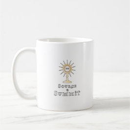 Taza De Café Fuente y Cumbre: Eucaristía Santa.