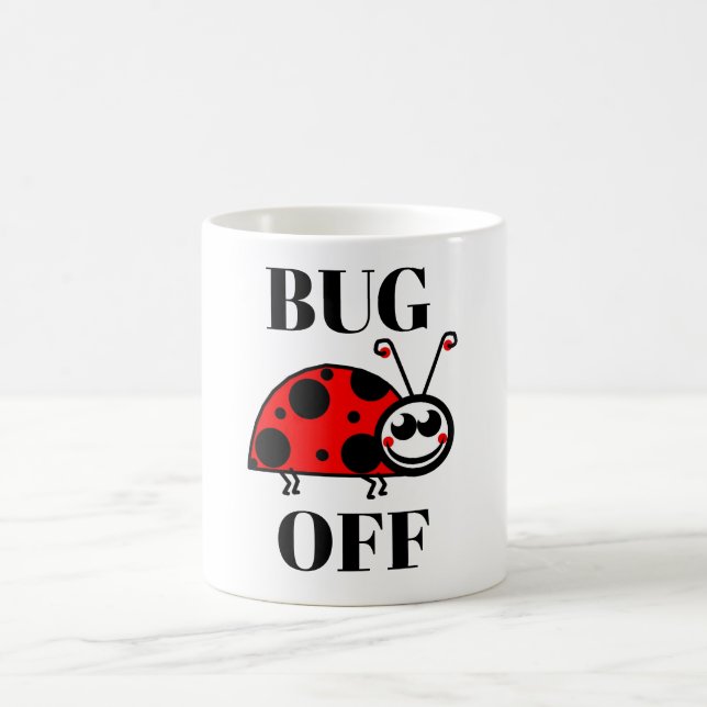 Taza de café Fuera Bichos (Centro)
