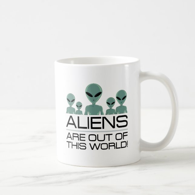 Taza De Café Fuera de este mundo (Derecha)