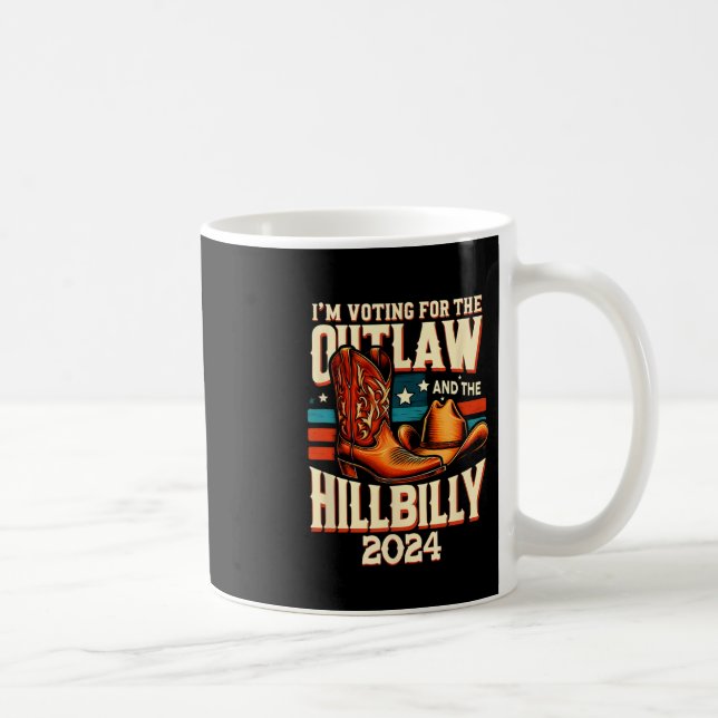 Taza De Café ¡Fuera de la ley Hillbilly 2024! (Derecha)