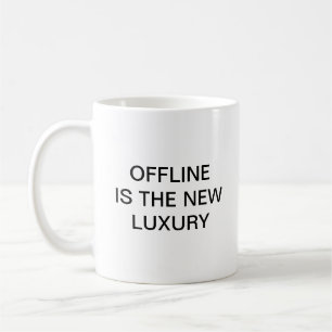 Taza De Café Fuera de línea es el nuevo lujo