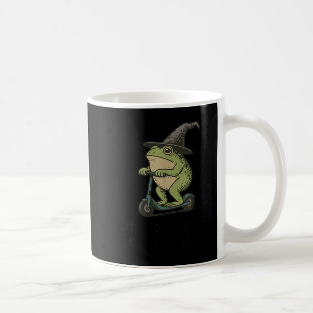 Taza De Café Fuera Para Cometer A Tom Foolery Frog, Funny Whims (Derecha)