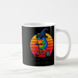 Taza De Café Fuera Para Cometer El Divertido Mem De Sarcasmo De
