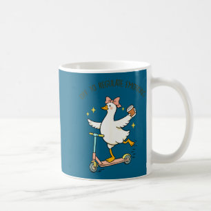 Taza De Café Fuera para regular las emociones ganso divertido s