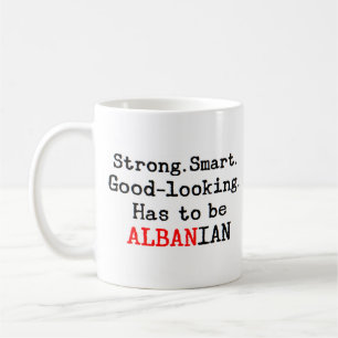 Taza De Café fuerte albanés