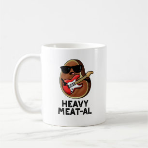 Taza De Café Fuerte arbusto de carne al día