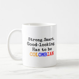Taza De Café fuerte colombiano