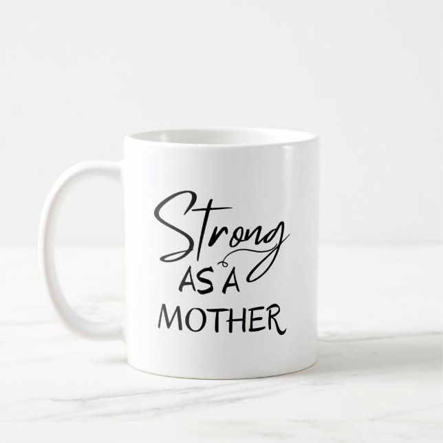 Taza De Café Fuerte como madre (Izquierda)