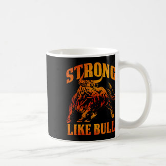 Taza De Café Fuerte Como Una Construcción De Cuerpo De Levantam