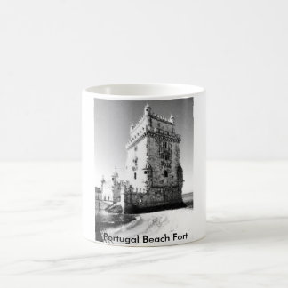 Taza De Café Fuerte de la playa de Portugal
