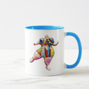 Taza de café fuerte de señora Dancing de Lipoede