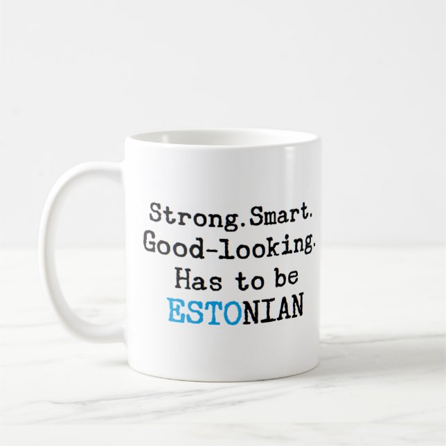 Taza De Café fuerte estonio (Izquierda)