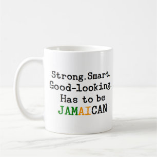 Taza De Café fuerte jamaicano