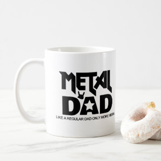 Taza De Café Fuerte música Metalizado papá Rocker Hard Rock Alt