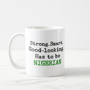 Taza De Café fuerte nigeriano