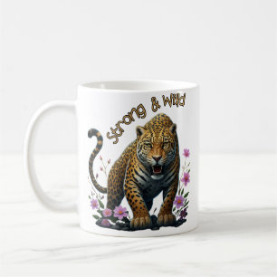 Taza De Café Fuerte y salvaje Jaguar Soul