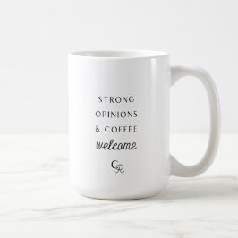 Taza De Café Fuertes opiniones y café de bienvenida