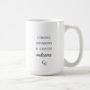Taza De Café Fuertes opiniones y café de bienvenida