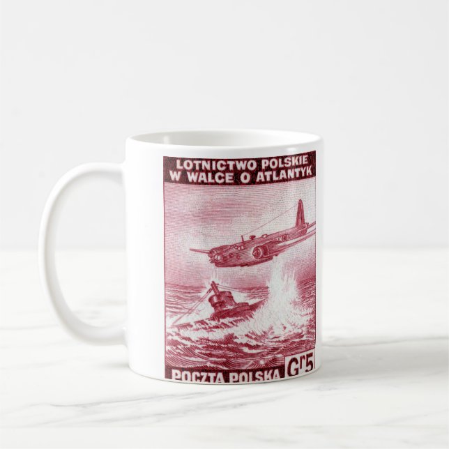 Taza De Café Fuerza aérea polaca de WWII (Izquierda)
