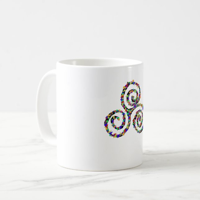 Taza De Café Fuerza Celta de Triskelion (Anverso izquierdo)