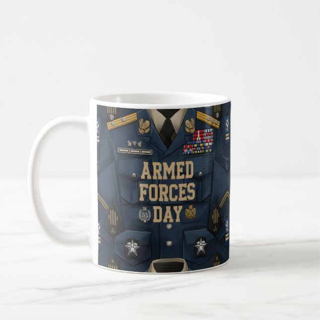 Taza De Café Fuerza de las Fuerzas Armadas (Izquierda)