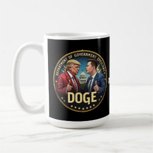 Taza De Café Fuerza TrumpElon, Departamento de Eficiencia del G