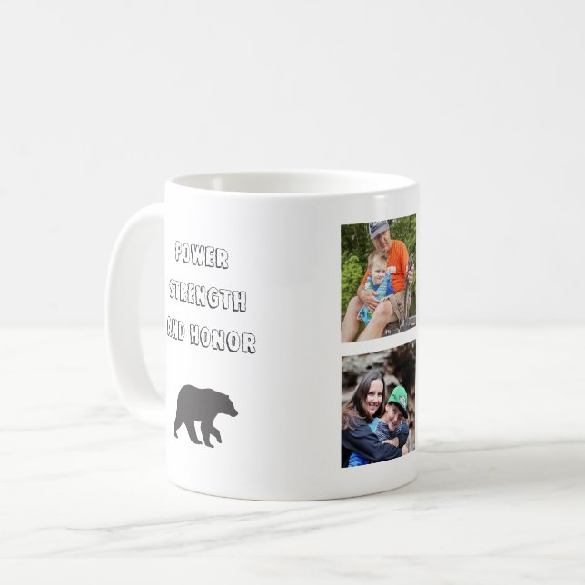 Taza De Café Fuerza y honra al hijo (Anverso izquierdo)