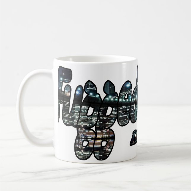 Taza De Café Fuggedaboutit- Brooklyn, NYC (Izquierda)