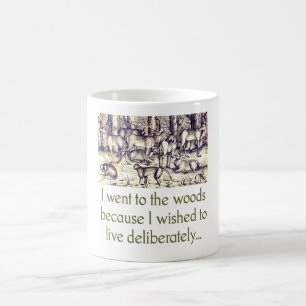 Taza De Café Fui Al Bosque - Cita