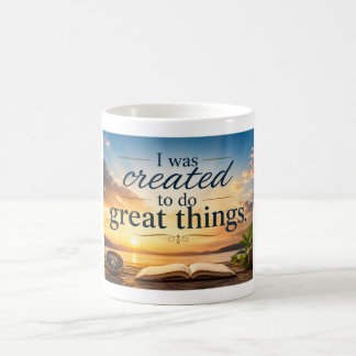 Taza De Café Fui Creado para Hacer Grandes Cosas