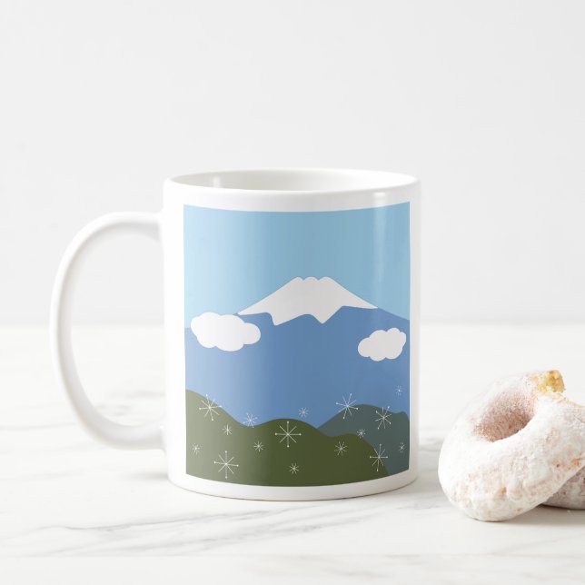 Taza De Café Fuji-san (Con donut)