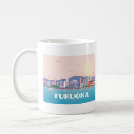 Taza De Café Fukuoka Japón Pastel Travel