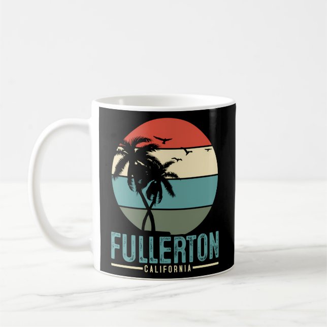 Taza De Café Fullerton California (Izquierda)