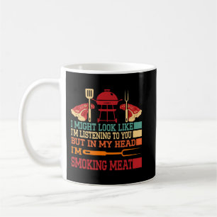 Taza De Café Fumador de carne Bbq Tabaco Griller Chef Barbacoa