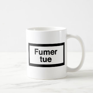 Taza De Café Fumer tue