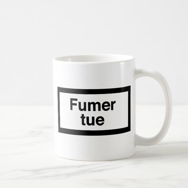 Taza De Café Fumer tue (Derecha)