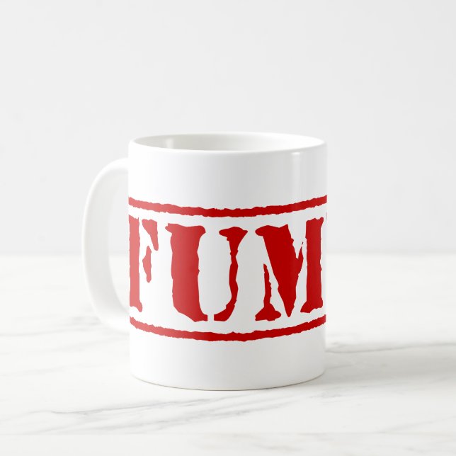 TAZA DE CAFÉ FUMTU (Anverso izquierdo)