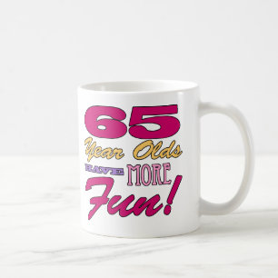 Taza De Café Fun 65 cumpleaños