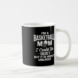 Taza De Café Fun Basketball Mom Merch - Diseño exclusivo de mam