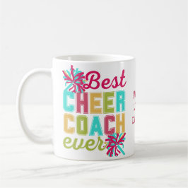 Taza De Café Fun BEST CHEER COACH