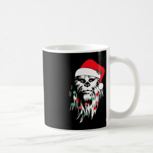 Taza De Café Fun Bigfoot Face Santa Hat Cute Xmas Navidades