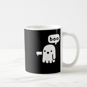 Taza De Café Fun Chunky Fantasma De La Desaprobación Boo Hallow