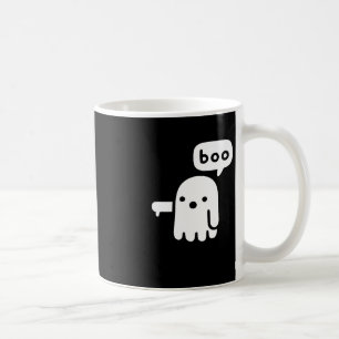 Taza De Café Fun Chunky Fantasma De La Desaprobación Boo Hallow