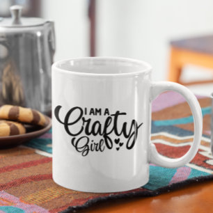 Taza De Café Fun Crafty Chica