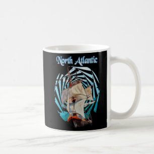 Taza De Café Fun de playa del Atlántico Norte