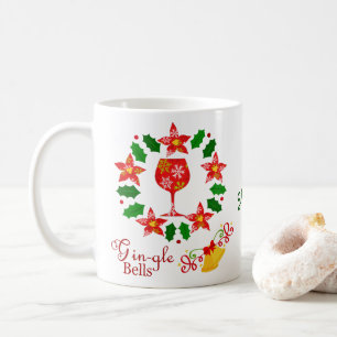 Taza De Café Fun Gingle Bells Navidad