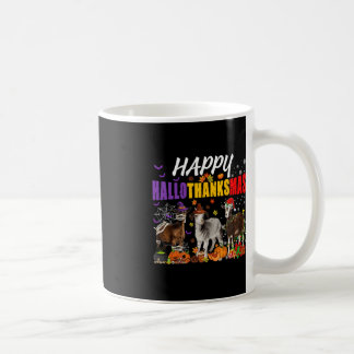 Taza De Café Fun Goats Mummy Pilgrim Santa Costume Feliz HalloT