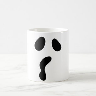 Taza De Café Fun Halloween Boo se enfrenta a un Fiesta fantasma