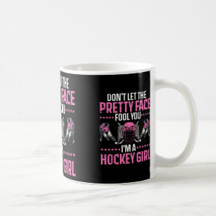 Taza De Café Fun Hockey Arte Para Mujeres Chicas Hockey Deporte